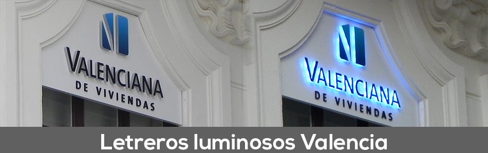 Letreros luminosos Valencia - Valenciana de Viviendas